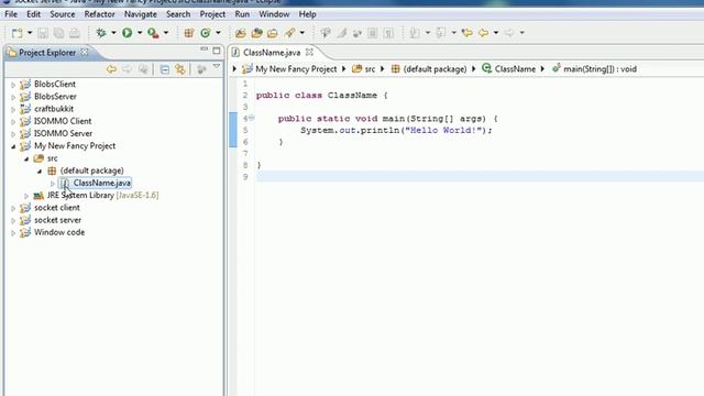 Java: Creating new projects in Eclipse смотреть онлайн