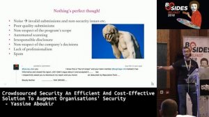 BSides Belfast 2018: Crowdsourced Security by Yassine Aboukir