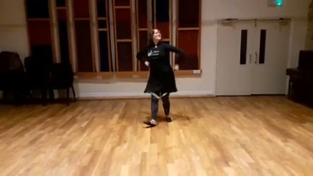 Adult ballet learn online @home - How to do Polish Mazurka character steps from Coppelia смотреть онлайн