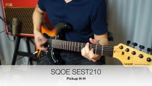 SQOE SEST210 electric guitar (spain)