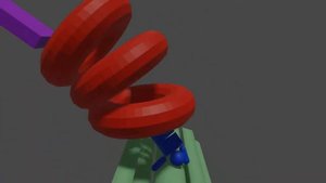 Blender ragdoll test