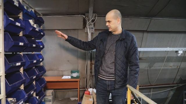 Экскурсия по складу запчастей Delta Parts