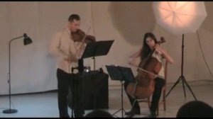 '' slipping city '' - duet ''Pushkin'' - L. Sova - violn & P. Burshtin - cello