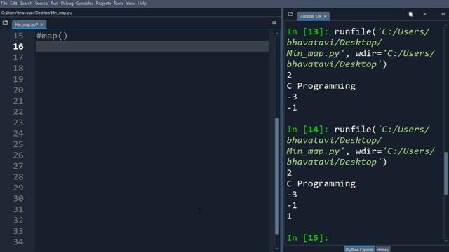 183. Min and Map Function in Python with Example Code || Minimum & Map Python Built-in Functions-20