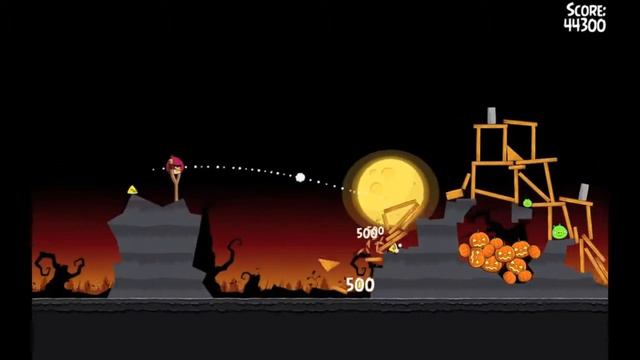 Angry birds seasons trick or treat level 2 15 three stars смотреть онлайн