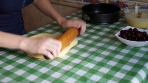 Заливной Пирог с Вишней. Нравится всем!