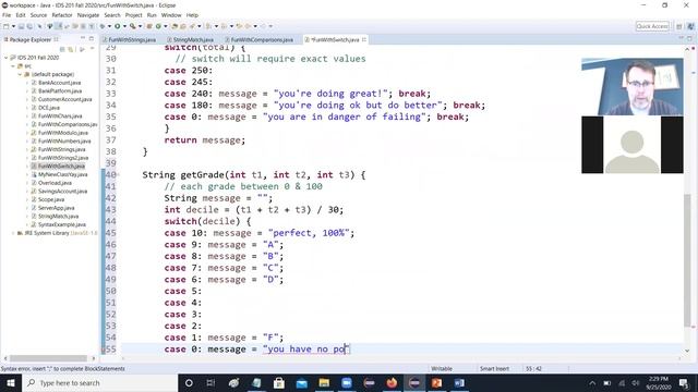 IDS 201 Fall 2020 Boolean Operators & Conditional Statements pt. 3 смотреть онлайн