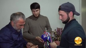 Чемпиона мира-2023 Ахмеда Тажудинова чествовали в родном Гергебильском районе