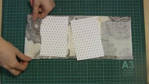 Обложка для паспорта из ткани мастер класс