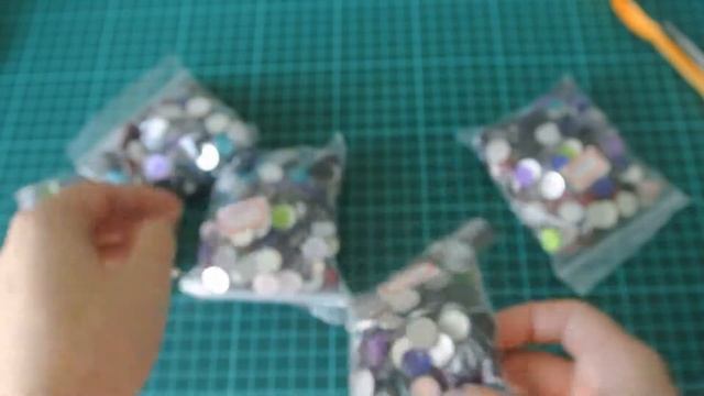 Закрома мастерицы. 271.1кфл. Стразы рельефные круг 12мм. Видео обзор покупок с Аliexpress.com смотреть онлайн