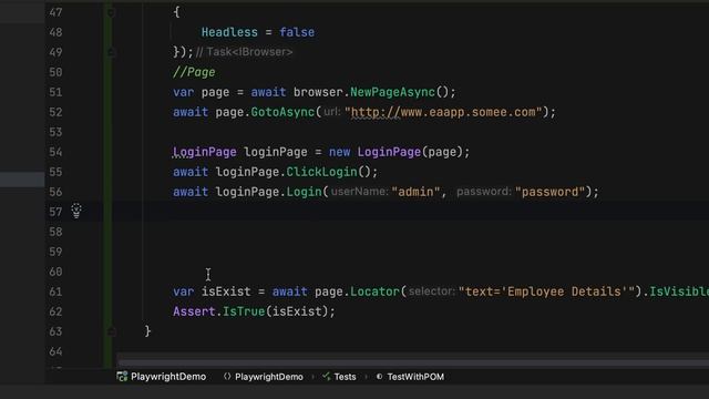 #6 - Page Object Model (POM) in Playwright with C# .NET смотреть онлайн