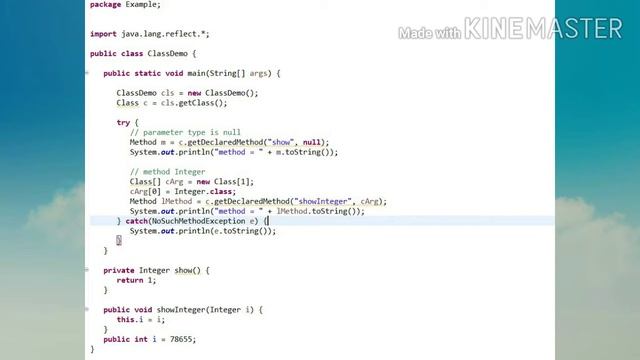 Assignment Exception Handling (NoSuchMethodException) смотреть онлайн