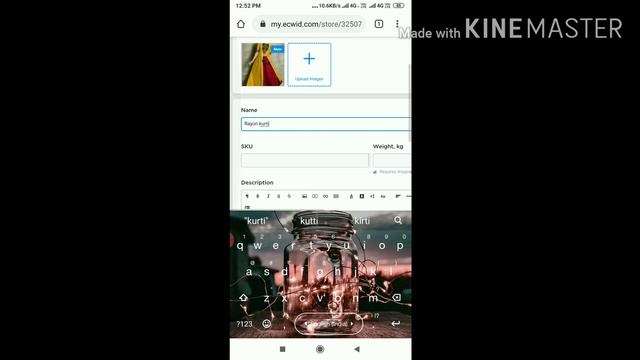 Online store creation using ecwid in tamil