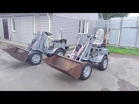 Окончательная сборка ДВУХ МИНИ-ПОГРУЗЧИКОВ перед ПОКРАСКОЙ смотреть онлайн