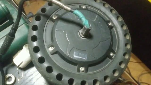 Моторколесо. Хочу работаю хочу не работаю... + осциллограммы рабочего колеса.
