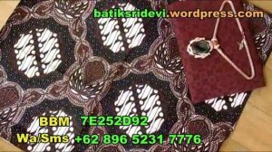 BATIK Motif KASATRIYAN - Jual Kain Batik Online Murah - Sridevi Cap Tulis Printing Colet [HD]