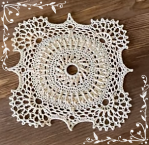 Мини-салфеточка № 2 от  Odri Studio.