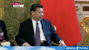 Китайский лидер прибыл с государственным визитом в Москву