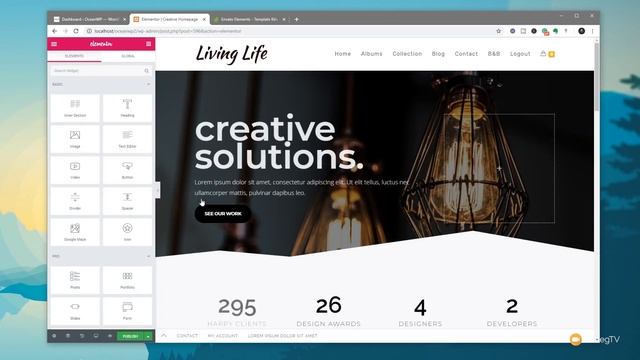 500 Free Elementor Templates from Envato Elements Template Kits