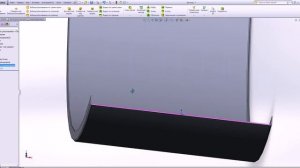 Фланец по траектории. Развертка. Solidworks 2012