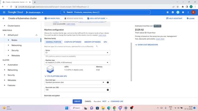 How to create Kubernetes Cluster in Google Cloud (GCP) in Hindi смотреть онлайн