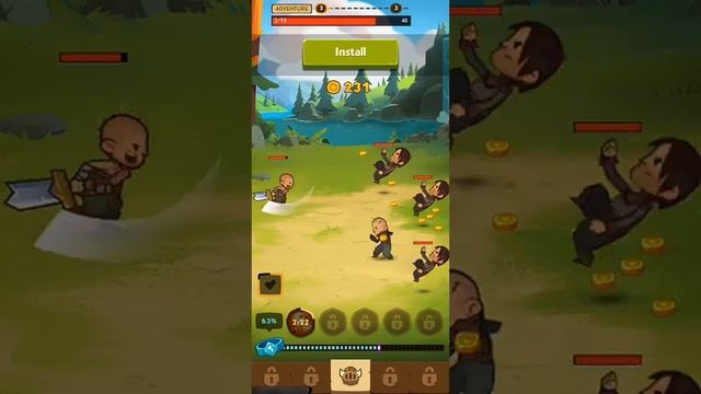 Almost a Hero - Idle RPG Gameplay смотреть онлайн