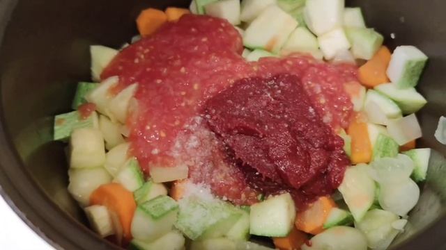 Кабачковая икра в мультиварке, икра как в детстве. #кабачковаяикра #икраизкабачковвмультиварке