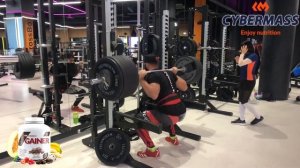 ПРИСЕДАНИЯ СО ШТАНГОЙ 250 КГ!!!!