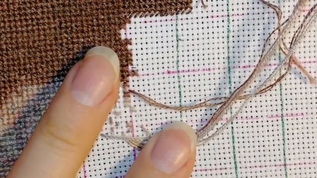 Ленивая парковка. Вышивка крестом. Как я вышиваю ленивой парковкой. Шоколадная ночь