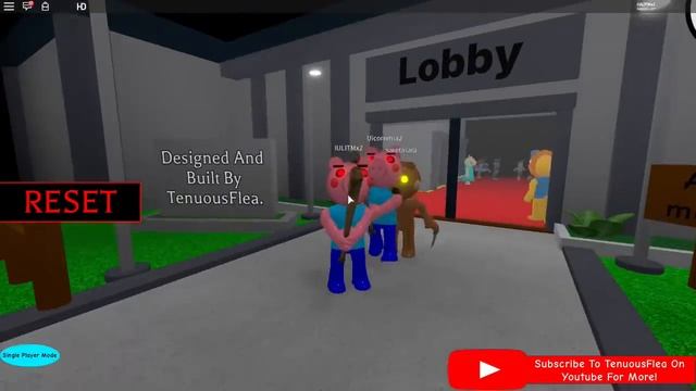 Piggy George Killed by his brother - ROBLOX PIGGY смотреть онлайн