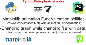 Python и Matplotlib модуль Animation (авто обновление графики)