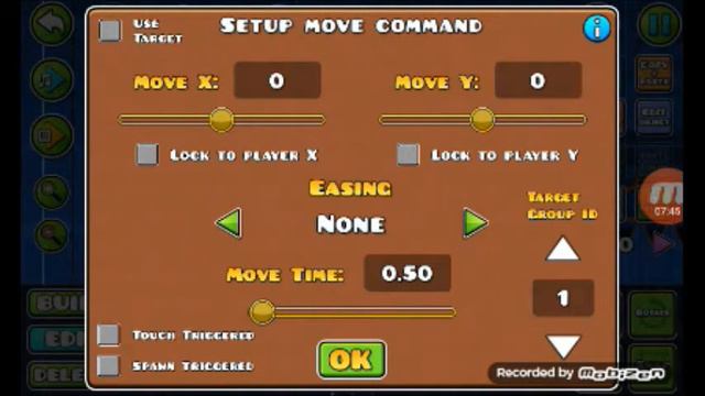 Как сделать движущиеся блоки в Geometry Dash смотреть онлайн
