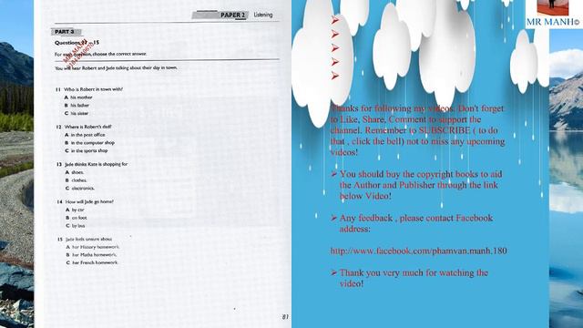 TEST 5 - A2 KEY FOR SCHOOLS (EXPRESS PUBLISHING) - 2021 VERSION смотреть онлайн