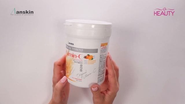 Альгинатная маска осветляющая Anskin Original Vitamin-C Modeling Mask смотреть онлайн