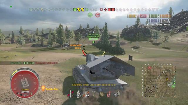 World of Tanks PS4 WT-E100 9800 Damage смотреть онлайн