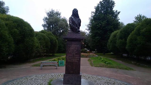 Шлиссельбург.памятник сподвижнику Петра 1. смотреть онлайн