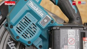 Test akumulatorowej pilarki tarczowej-zagłębiarki Makita SP001G z linii XGT 40Vmax