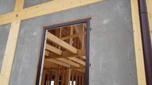 Стеновые панели из ЦСП листа для фахверкового дома