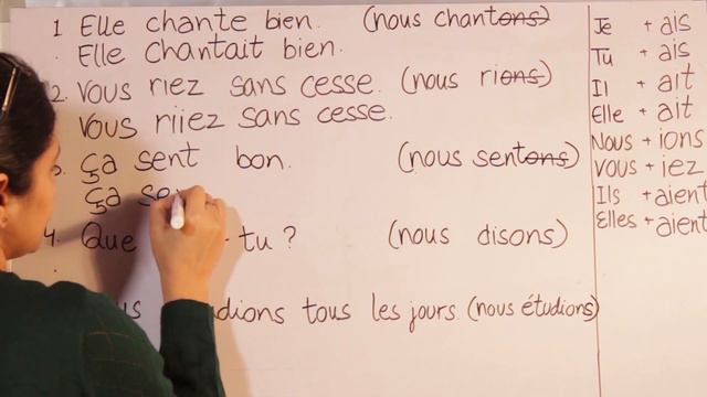 IMPARFAIT ! The Imperfect Tense in French and its formation !! смотреть онлайн