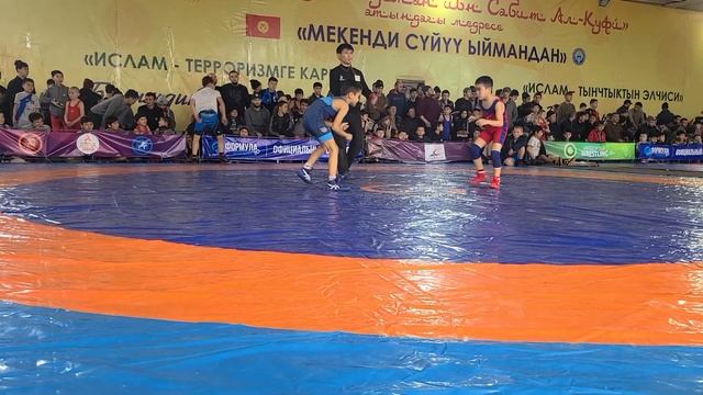 Алибаев Алинур Академ VS Мукумжанов САЙФУЛЛОХ Кара Суу 26 кг.2023 г. смотреть онлайн