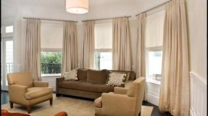 КАК ОФОРМИТЬ ЭРКЕР/ ШТОРЫ ДЛЯ ОКНА в Современной Гостиной ИЗ СТВОРОК 3 штуки  / часть3