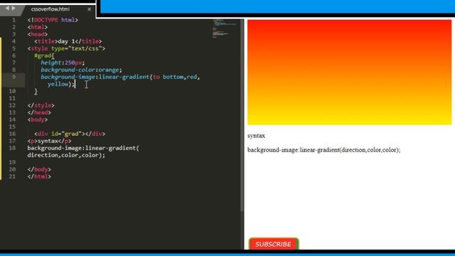 css linear gradient property || learn css in Nepali