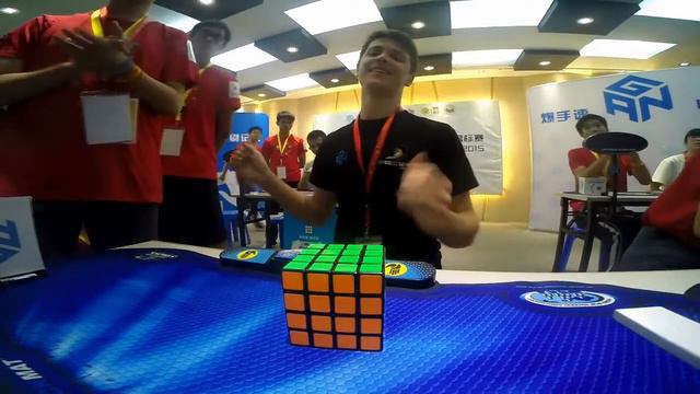 4x4 кубик рубика мировой рекорд феликс земдекс 21 54 секунд смотреть онлайн