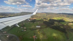 Landing bilbao AirPort