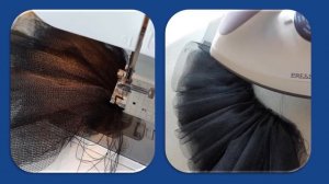 Как сшить юбку из фатина?  Юбка из тюля