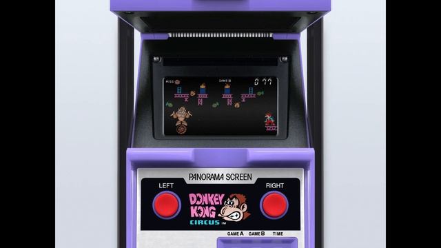 Game & Watch - Donkey Kong Circus (c)1984 Nintendo