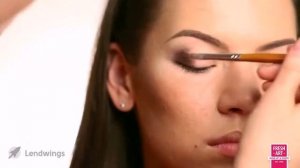Вечерний макияж на нависшем веке. Урок №14