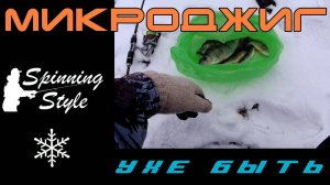 Микроджиг. Стритфишинг. Уговариваем пассивного окуня