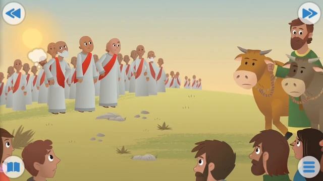 ОГОНЬ С НЕБЕС. Илия. Библия для детей. Мультики для детей