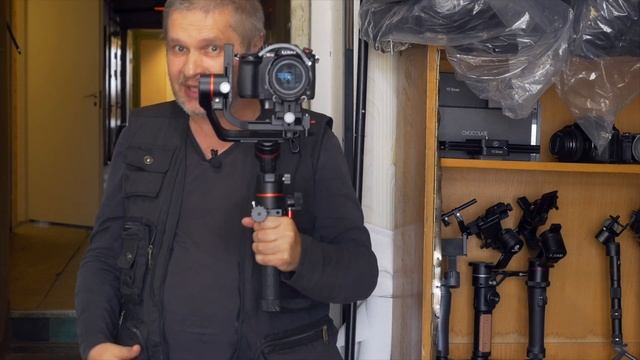 Надень и летай на съемке! Стабилизатор для стабилизаторов камер! Stabilizer camera.LIANG V12. смотреть онлайн